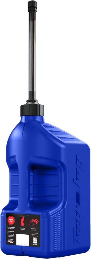 Tuff Jug 28-1362 BUAS20VS UTILITY CONTAINER BLUE W/ AUTOSTOP SPOUT 5 GAL