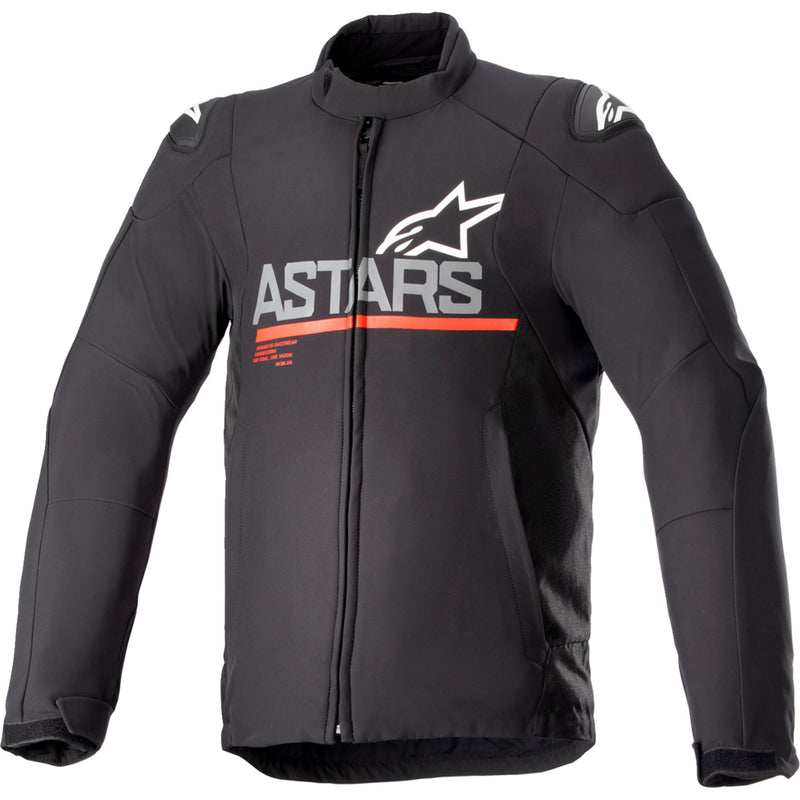 ALPINESTARS SMX Waterproof Jacket Black/Dark - Gray/Bright Red