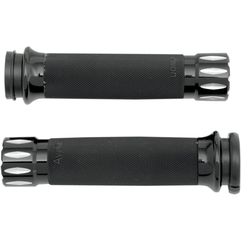Avon Rival Grips - CC-86-AN-FL-RIV For Harley Motorcycles 2008-2023