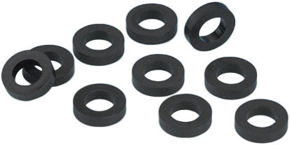 James Gaskets Gasket Washer Shift Lever Black Nylon 10/PK - 6057 For Harley Softail 1990-1999