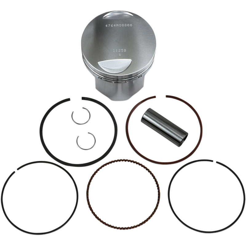 WISECO 0910-2924 4764M08800 Piston Kit Forged Series for 4-Stroke Piston Kit - 88.00 mm - Yamaha