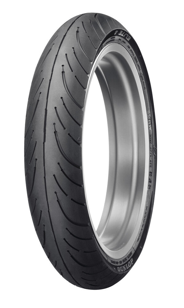 Dunlop Tire Elite 4 Front 130/90B-16 73H Bias TL - 45119516 For Yamaha Motorcycles 1998-2014 | Suzuki Motorcycles 2001-2019