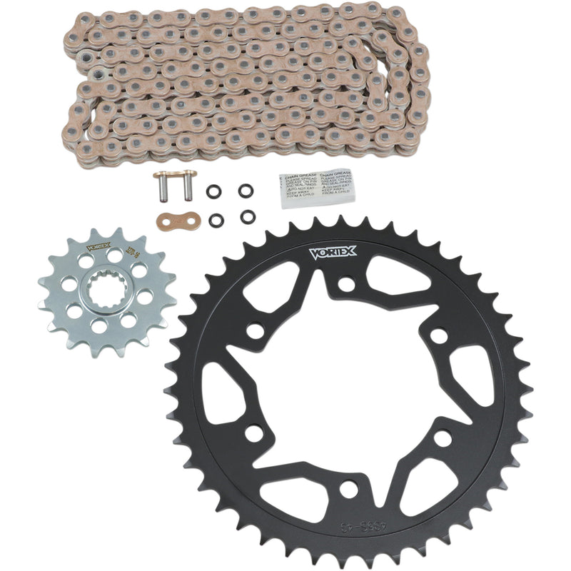 Vortex Chain And Sprocket Kit - CKG6402 Suzuki 600 2011-2025