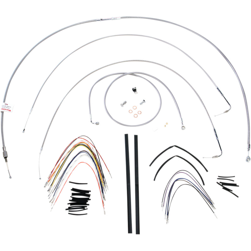 Burly Brand Complete Cable Kit - B30-1060 For Harley Softail 2007-2010
