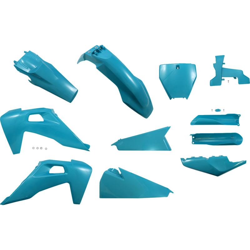 ACERBIS 1403-3585 2726557441 Replacement Plastic Kit Full Replacement Body Kit - Teal/Metallic