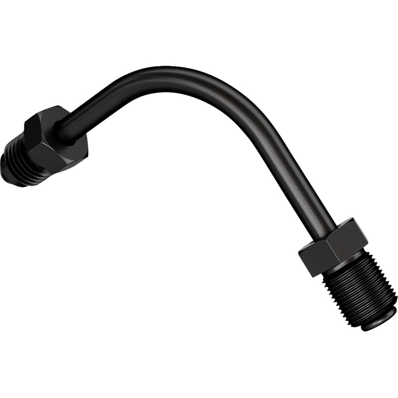 BF GOODRICH 1742-0738 P691-03ZBK Banjo universal  - 90° - long brake adaptor - side bend - black