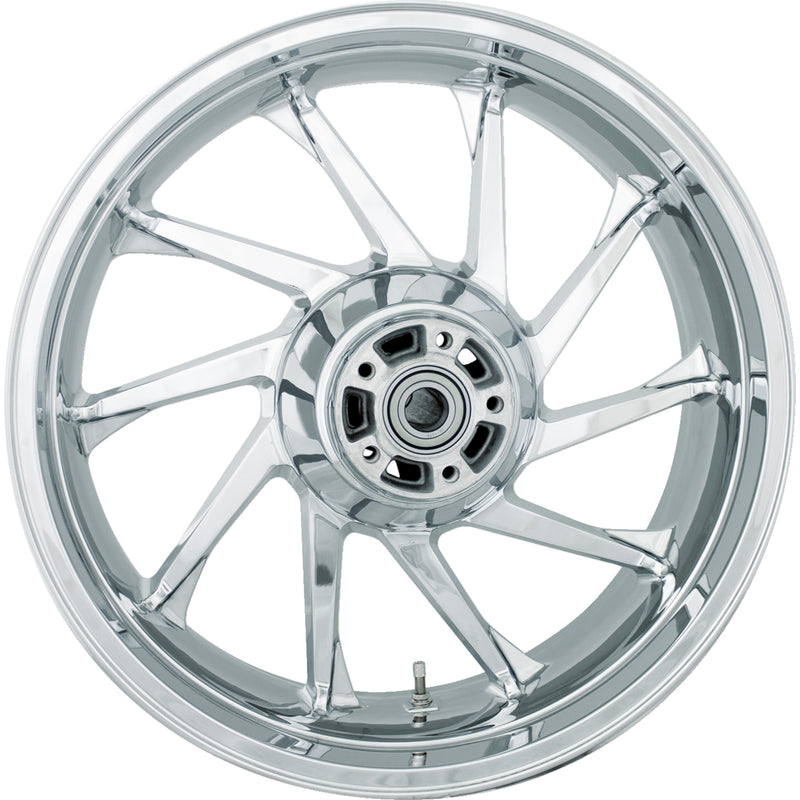 Coastal Moto Hurricane 3D Wheel - 3D-HUR185CH For Harley Touring 2009-2026
