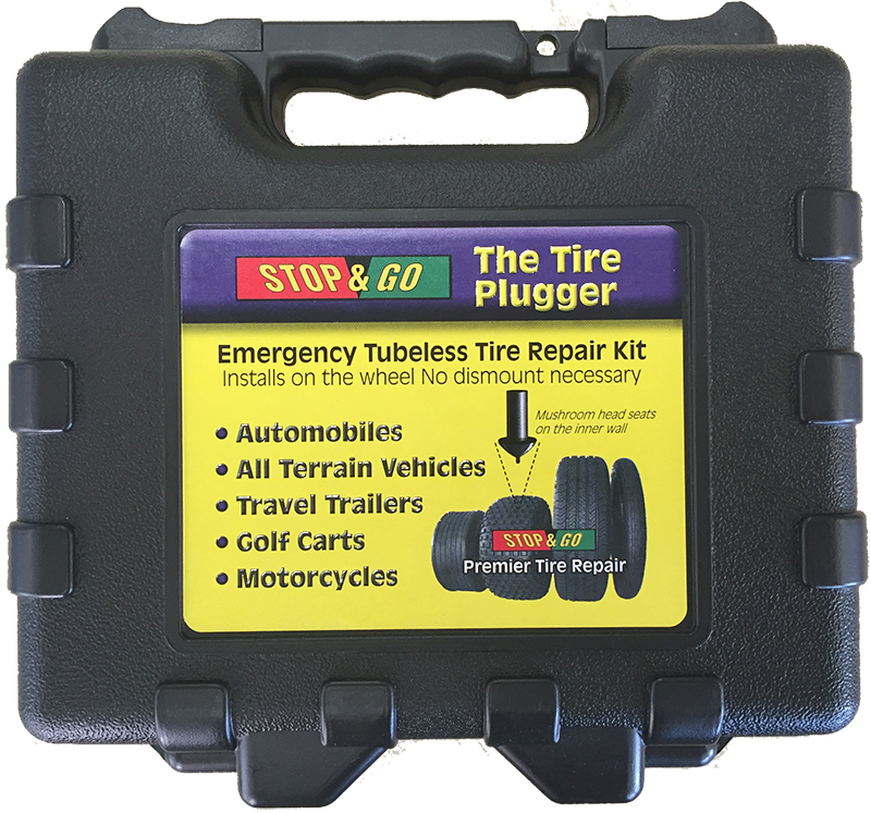 Stop & Go Deluxe Model Tire Plugger Kit - 1085A