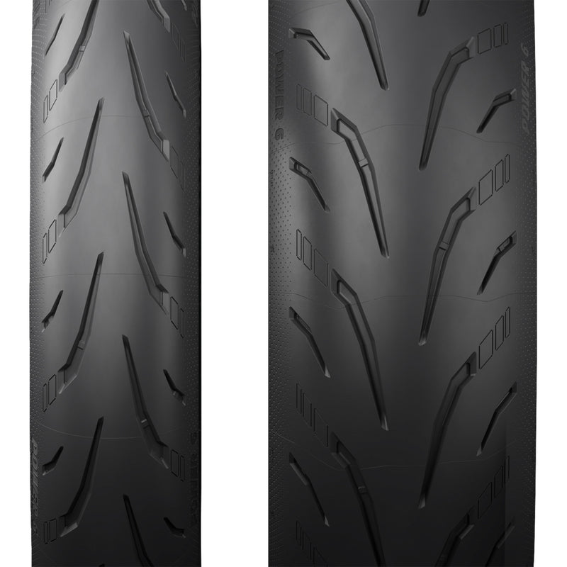 MICHELIN 0301-1002 82063 Power 6 Tire Tire - Power 6 - Front - 120/70ZR17 - (58W)