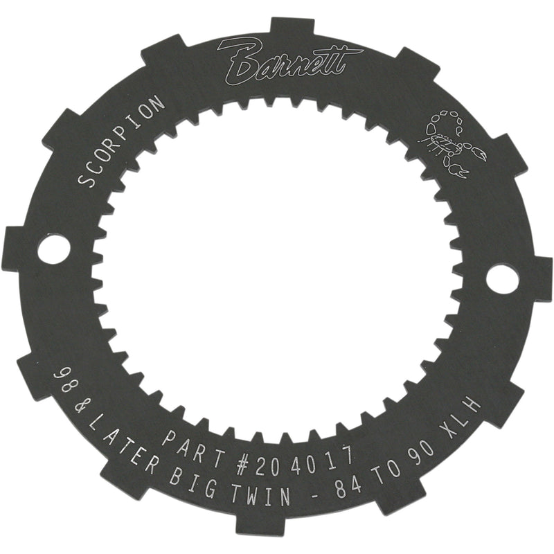 Barnett Scorpion Lock Plate - 638-30-80098 For Harley Motorcycles 1997-2006