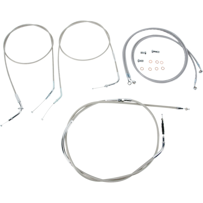 Baron Cable Kit - BA-8076KT-18 Kawasaki VN2000A Vulcan 2000 / 2000 Vulcan 2004-2010