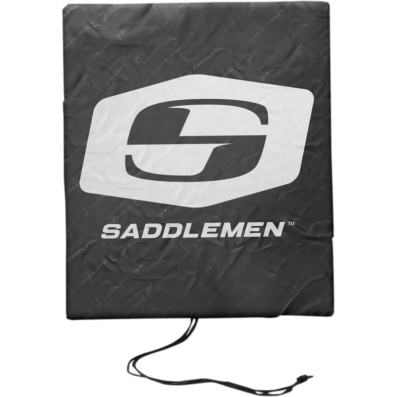 SADDLEMEN 3515-0199 EX000043S TR2300DE Tactical Deluxe Rack Bag TR2300DE TL Sissy Bar Bag - Black