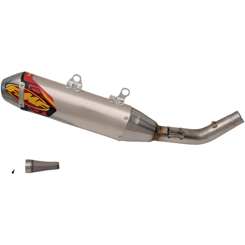 FMF PowerCore 4 HEX Muffler - 045626 For KTM Dirt Bikes 2018-2022 | Gas Gas Dirt Bikes 2021-2023