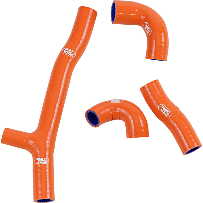 Moose Offroad OEM Fit Radiator Hose Kit Orange KTM Husqvarna Gas - KTM113-OR For KTM Dirt Bikes 2020-2022 | Gas Gas 250 / 300 2020-2023