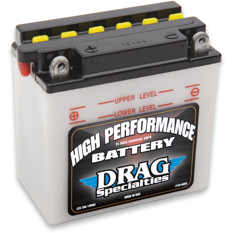 Drag Specialties Conventional Battery - 2113-0007 For Harley Sportster 900 / Super Glide 1970-1978