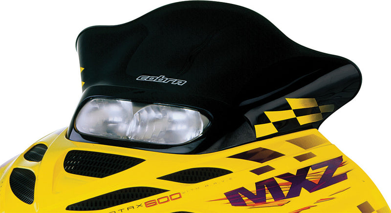 Powermadd Cobra W S LOW Black YEL 13.25" S-D ZX - 13225 Ski-Doo Snowmobiles 1999-2004