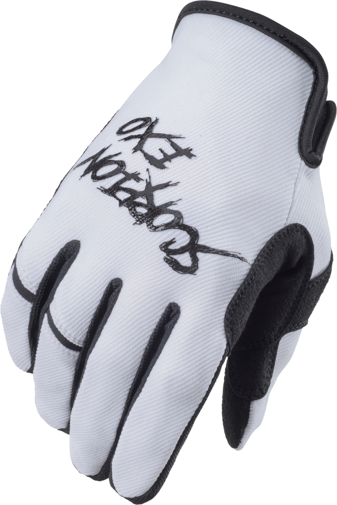 Scorpion Exo 75-61652X G46-057 AIR-STRETCH GLOVES GRIND WHITE/BLACK 2X