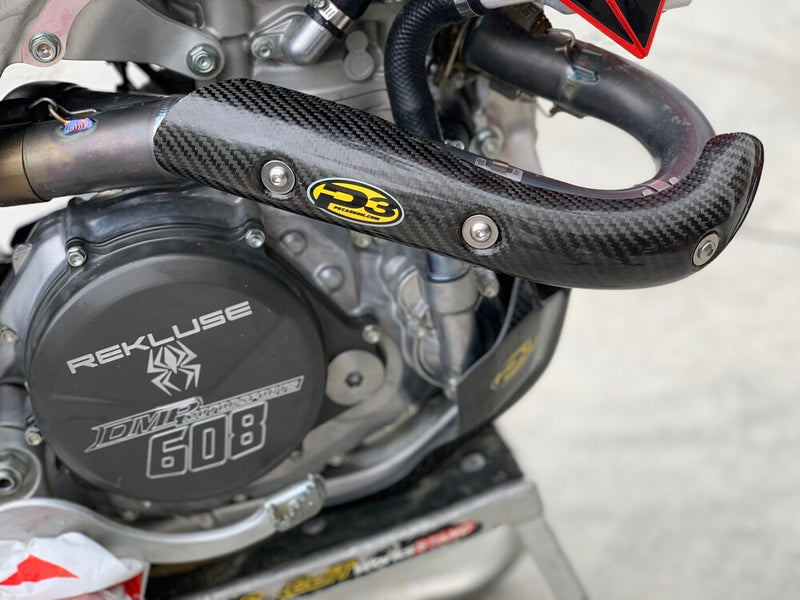 P3 Heat Shield Carbon Fiber - 205074 Honda CRF450R / CRF450RX 2017-2018