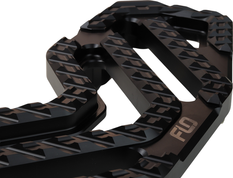 Flo Motorsports 122-8160 V-800V5BLK SAVAGE FLOORBOARDS BLACK