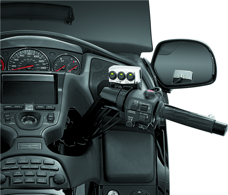 Kuryakyn 7803 Accessory Switches Honda Goldwing & Yamaha Models - Photo - Primary
