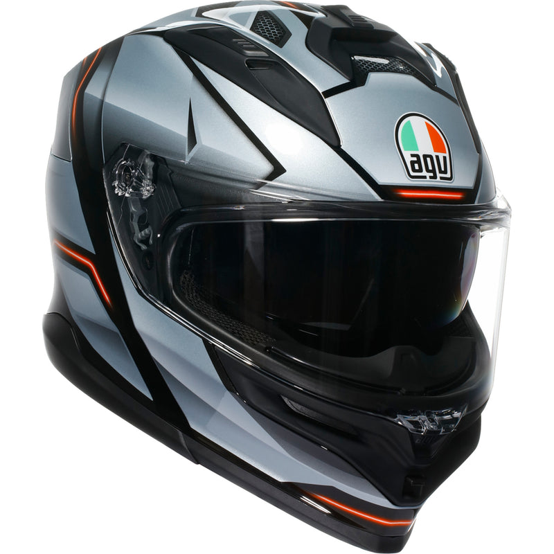 AGV K7 Jaeger Helmet - Black/Silver