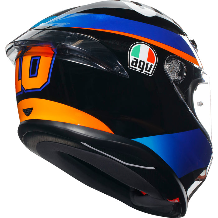 AGV 0101-15616 21183950020022X K6 S Marini Sky Racing Team 2021 Helmet K6 S Helmet - Marini Sky Racing Team 2021 - 2XL