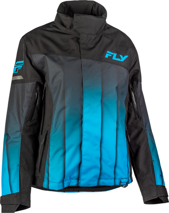Fly Racing 470-45222X 470-45222X WOMEN'S SNX PRO JACKET BLUE/BLACK 2X