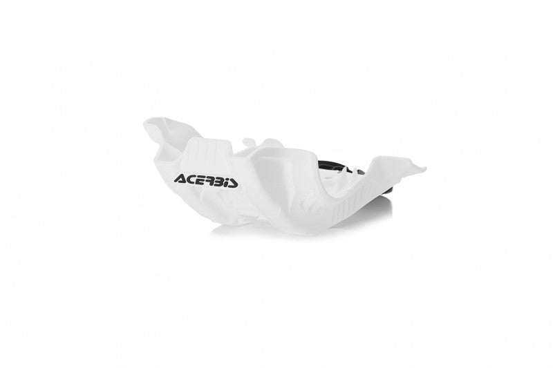 Acerbis 2791681035 19-22 KTM XC-F250/350/ FX350/ 21-23 Gasgas Ex/mc Skid Plate Large - White/black - Photo - Primary