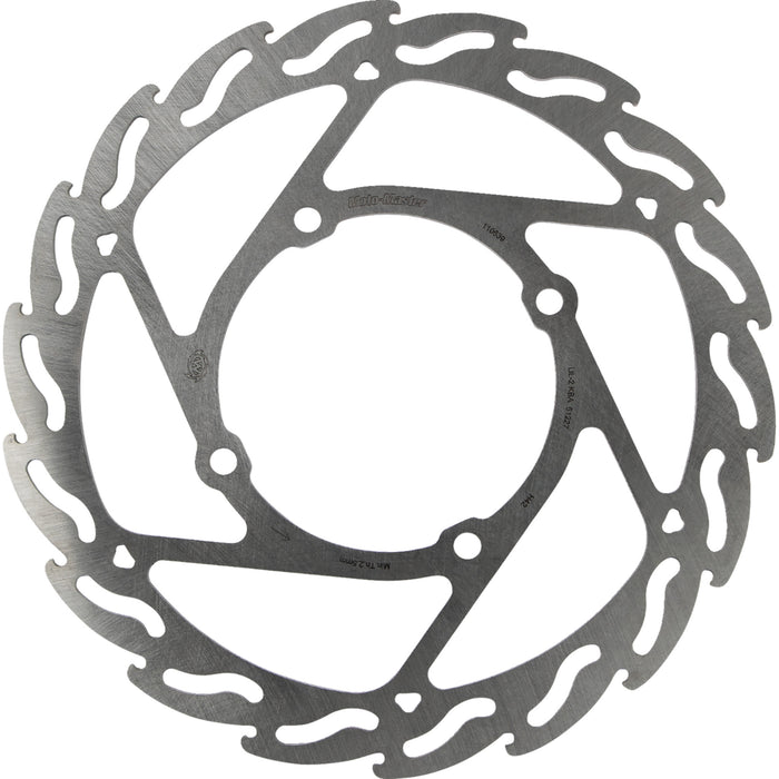 MOTO-MASTER 1711-2066 110639-PU Brake Rotors Brake Rotor - Front - Flame