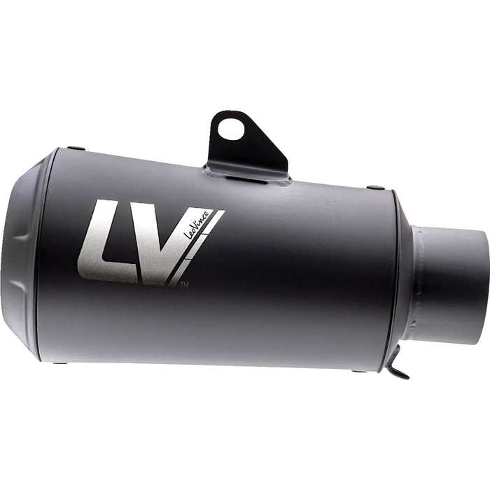 LEOVINCE 1811-4293 9746FBU Universal LV-10 Full Black Slip-On Muffler Universal LV-10 Slip-On Muffler - Full Black