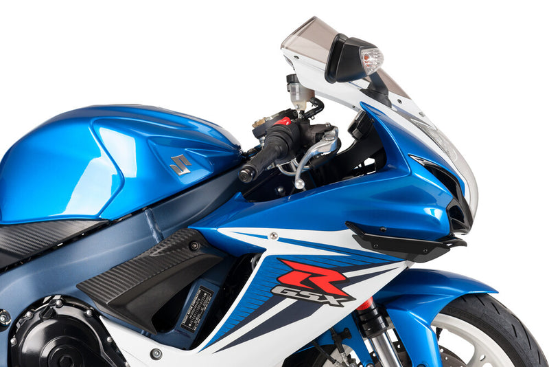 Puig Hi-Tech Parts Sport Side Spoilers Black - 3163N Suzuki 600 / 750 2011-2023
