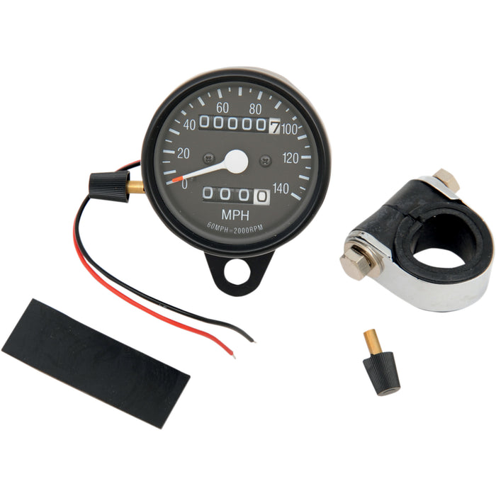Drag Specialties Gauge - 2210-0251 For Harley 1973-1990