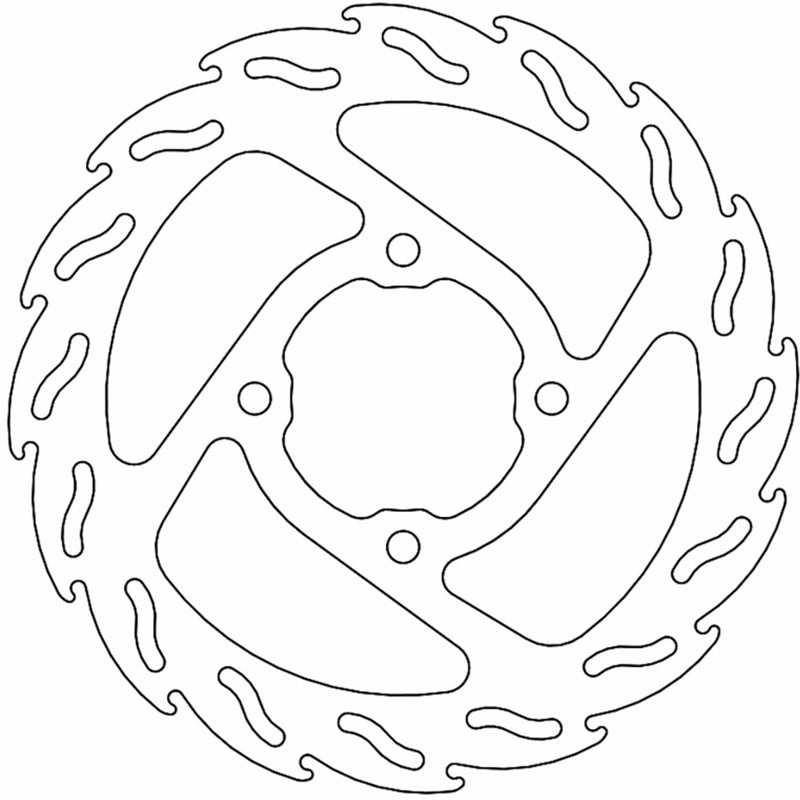 Moto-Master Flame Brake Rotor - 110696-PU For Gas Gas 65 2021-2022 | Husqvarna TC 65 2017-2022 | KTM SX 65 2004-2022