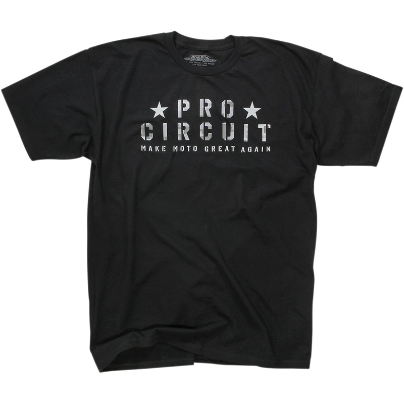 PRO CIRCUIT Flag T-Shirt Black