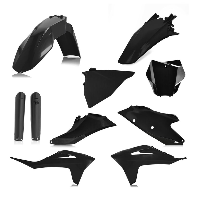Acerbis 28727-90001 2872790001 FULL PLASTIC KIT GAS/KTM BLACK