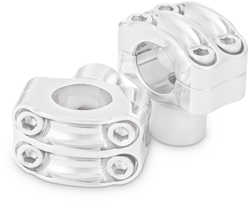 Burly Brand 750-05620 B12-8011C REAPER 1-1/2" RISERS 1" BAR SET - CHROME