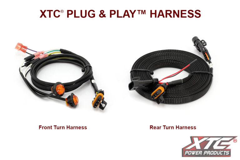 Xtc Power Products Auto Turn Signal Kit W Horn AND Front DRL Lights CAN - ATS-POL-XP16-DRL Polaris RZR 2015-2023