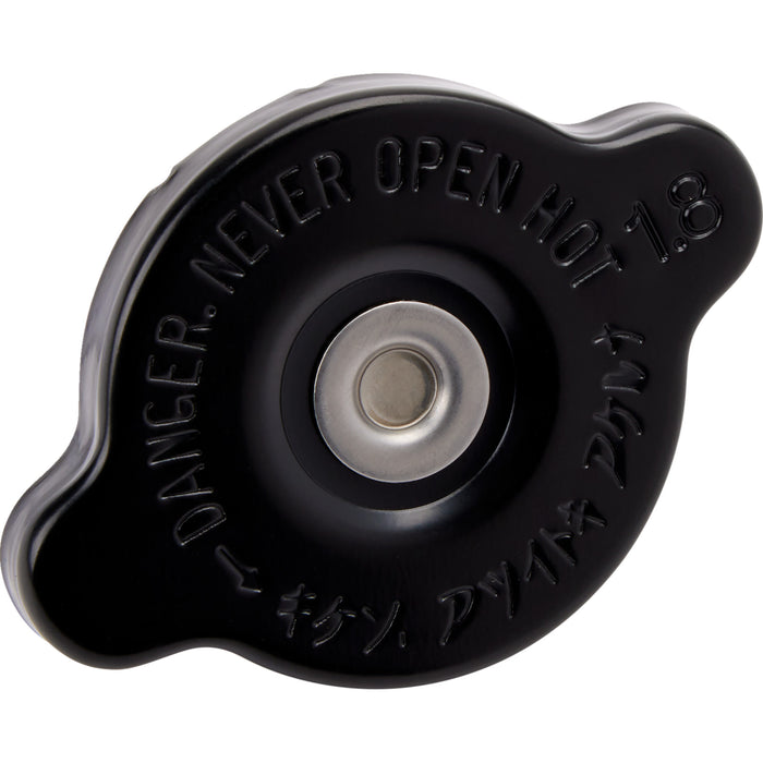 K&S TECHNOLOGIES 1903-0029 58-1018BK High-Pressure Racing Radiator Cap High Pressure Radiator Cap - Black - Black Seal - 26 PSI