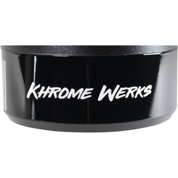 KHROME WERKS 1861-1453 200659P 4.5" Replacement Klassic End Cap Tip- Right