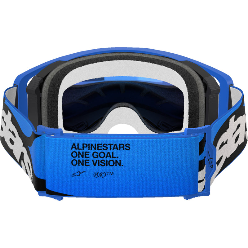 ALPINESTARS GOGGLES 2601-3766 5100625-7271 Supertech Stream ABS Vision Goggle Supertech Goggle - Stream - Blue - Blue Mirror
