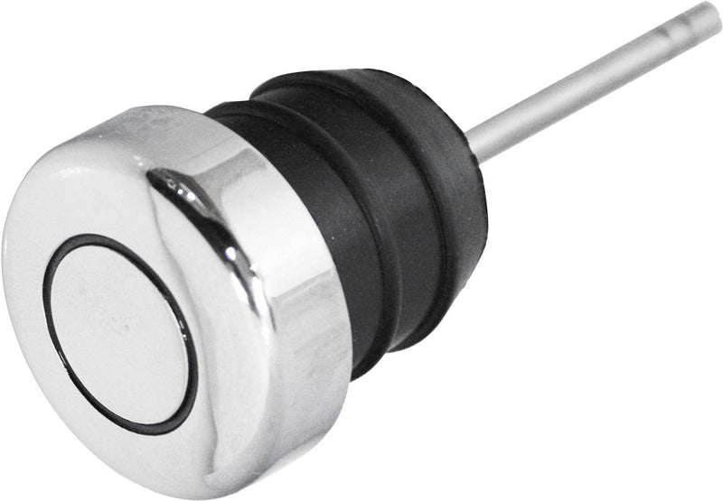 Harddrive 02-006 OIL Tank Rubber Filler Plug Chrome For Harley 1982-2003