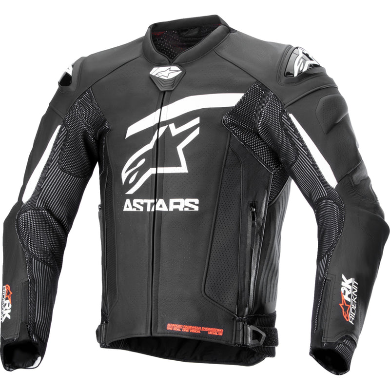 ALPINESTARS GP Plus R v4 Rideknit® Leather Jacket Black/White - US / EU