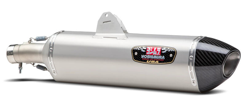 Yoshimura Exhaust Race R-77 Slip-ON SS-SS-CF - 19701BD520 KTM 690 Enduro 2014-2018