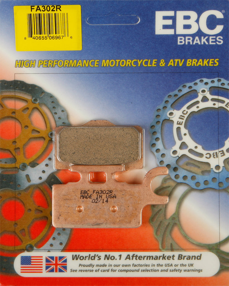 EBC Brake Pads - FA302R For Kawasaki KX 65 2000-2009 | Suzuki RM 65 2003-2005