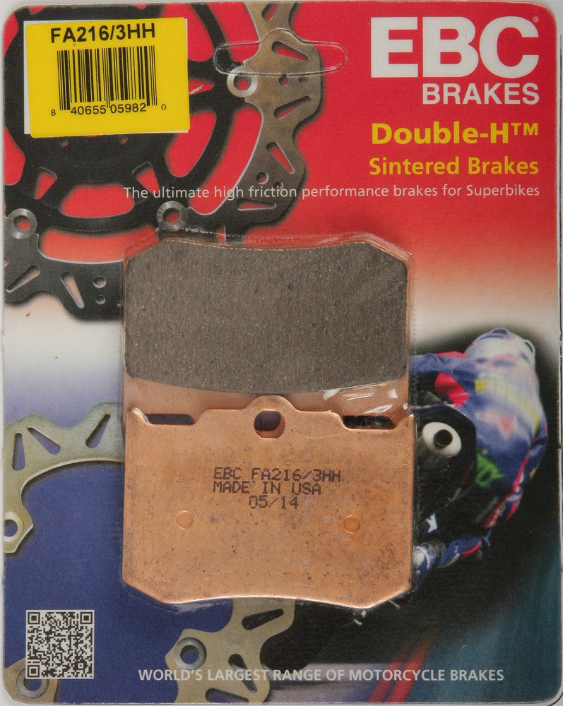 EBC Brake Pads - FA216/3HH For Indian Scout / Spirit 2002-2003