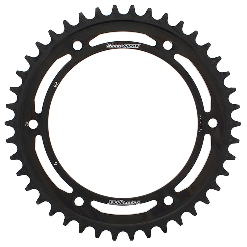 Supersprox Sprocket - RFE-6-42-BLK BMW F800GS / F800R / F700GS 2008-2017