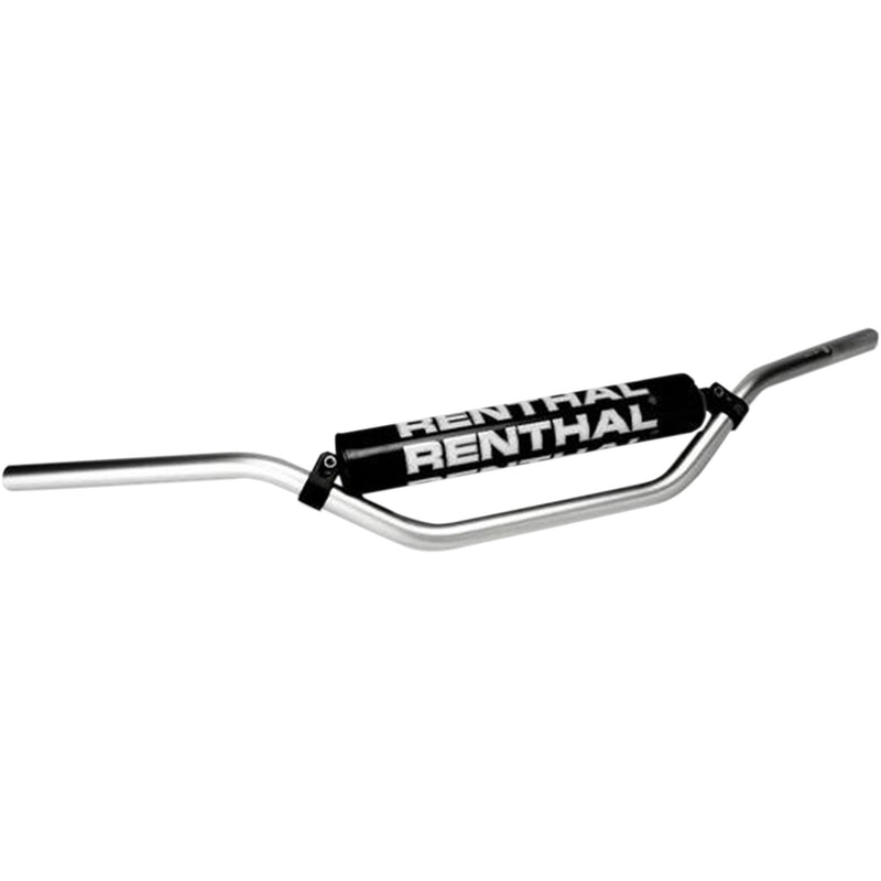 RENTHAL R6662-SI 666-02-SI-05-006 7/8" Off-Road Handlebar — Moto/Vintage/Enduro/Desert/MX Handlebar - 7/8" - 666 - Vintage/Desert - Silver