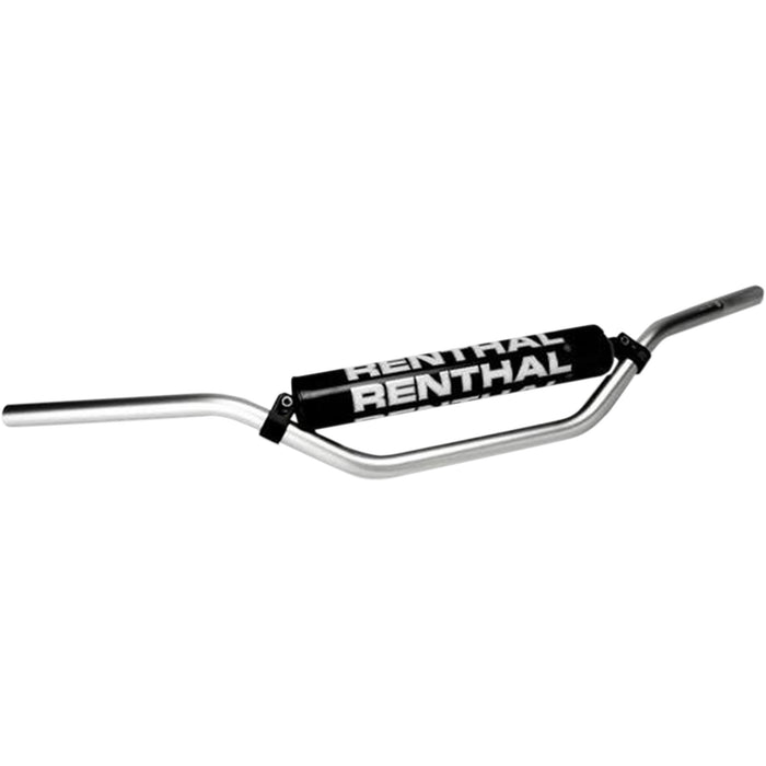 RENTHAL R6662-SI 666-02-SI-05-006 7/8" Off-Road Handlebar — Moto/Vintage/Enduro/Desert/MX Handlebar - 7/8" - 666 - Vintage/Desert - Silver