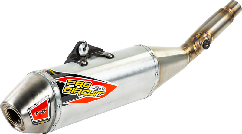 Pro Circuit T-6 Stainless SL With S A Kawasaki KX450 - 0122445A Kawasaki KX 450 2024-2025