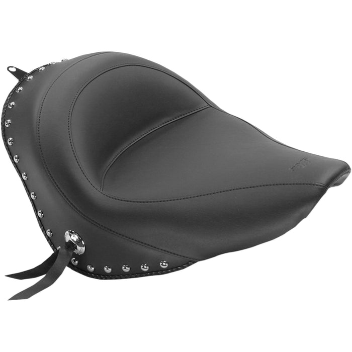 MUSTANG 0802-0516 76240 Studded Vinyl Solo Seat - FXST '06-'10